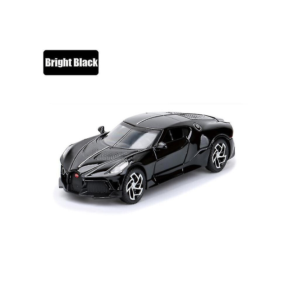 (Bright Black) 1:32 Bugatti La Voiture Noire Car Model Metal Die-casting And Toy Car Alloy Car Toys Global Limited Edition Children Boys Toys-image-OPC-PDPBPQG-NEW