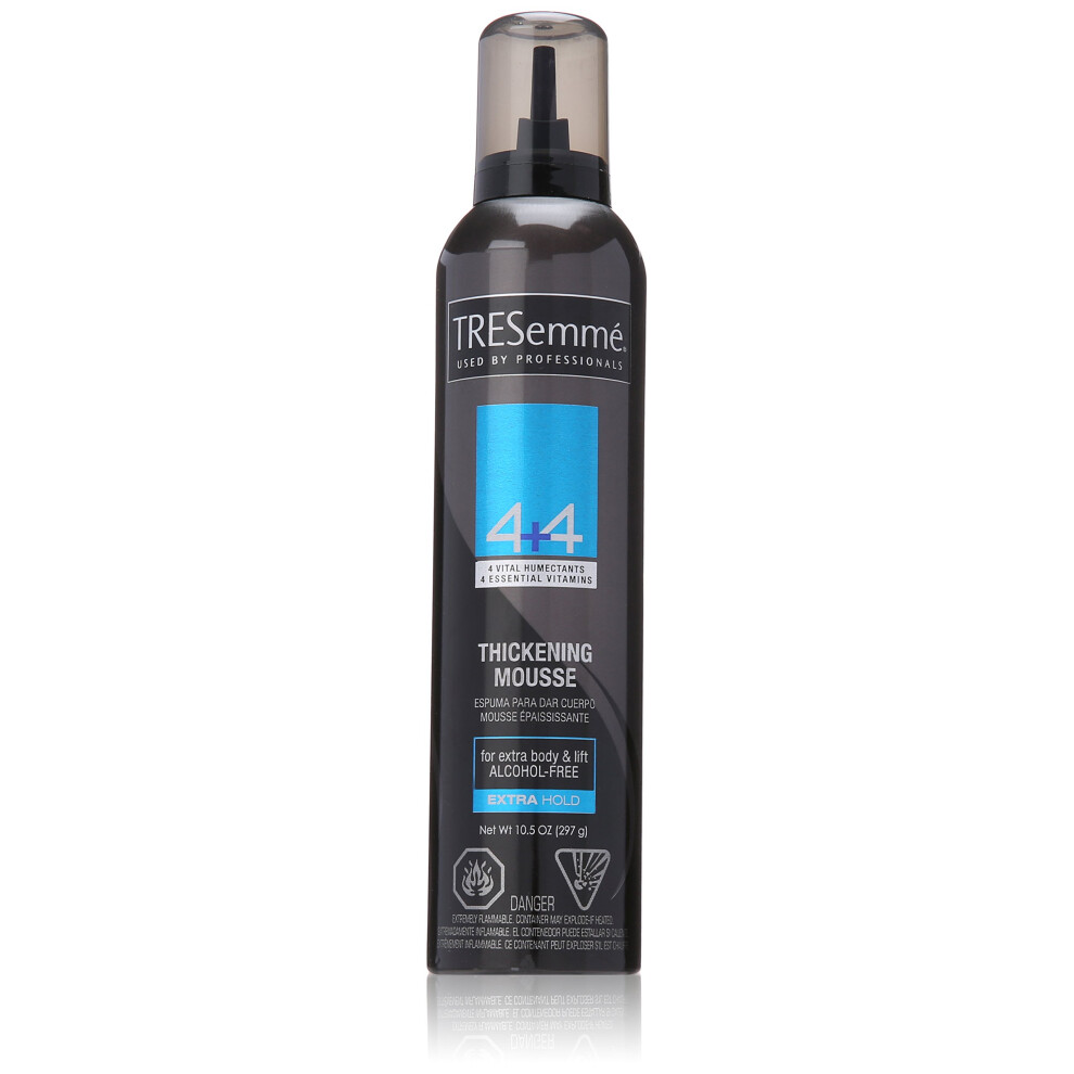 TRESemm? 4 Plus 4 Thickening Extra Hold Mousse, 10.5 Ounce