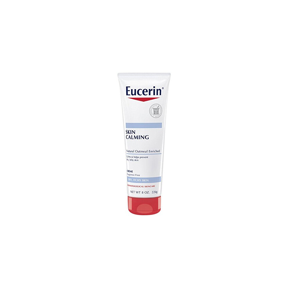 Eucerin Skin Calming, Fragrance Free CrÃ¨me, 8 Oz