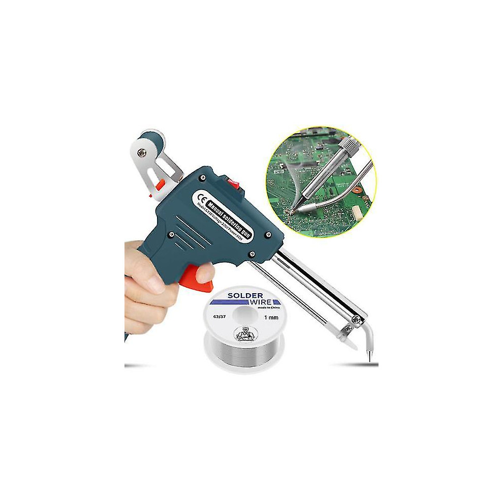 Soldering Gun Kit 60W Auto Solder Feed Hand-Held Soldering Iron Welding Gun Tool 8238749270282