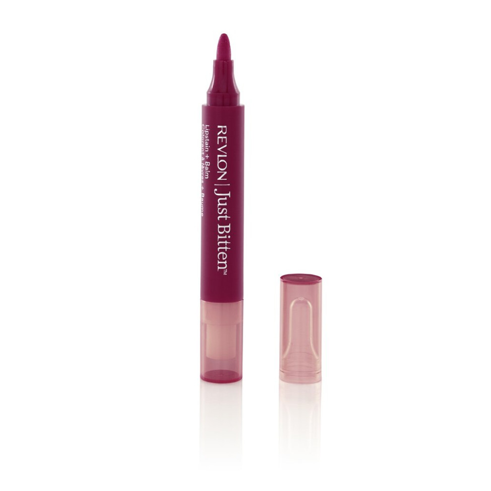 Revlon Just Bitten Lipstain and Balm, Frenzy, 014 Ounces