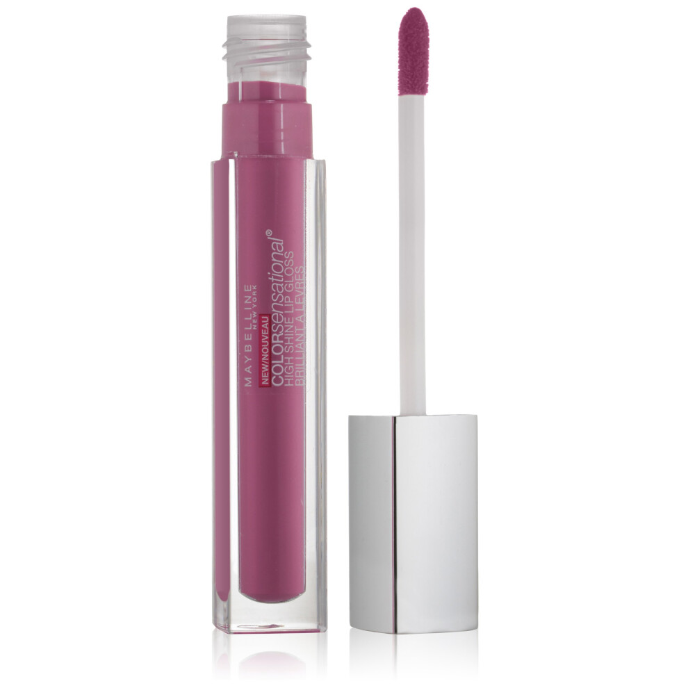 Maybelline New York color Sensational High Shine gloss, Raspberry Reflections, 017 Fluid Ounce