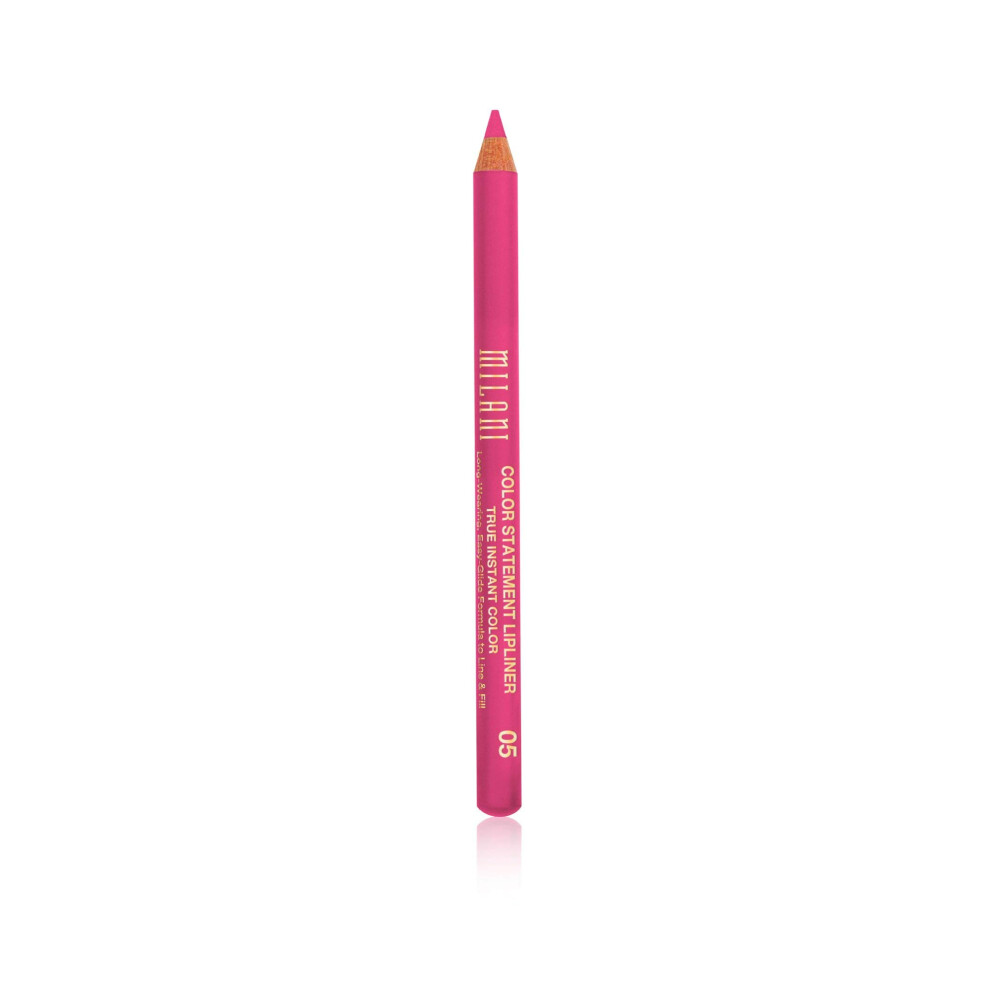 Milani color Statement Lipliner - Haute Pink (004 Ounce) cruelty-Free Lip Pencil to Define, Shape & Fill Lips