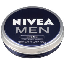 NIVEA Men Creme  Mehrzweckcreme fr Mnner  Gesichts-, Hand- und Krperlotion  2,6 oz. Zinn