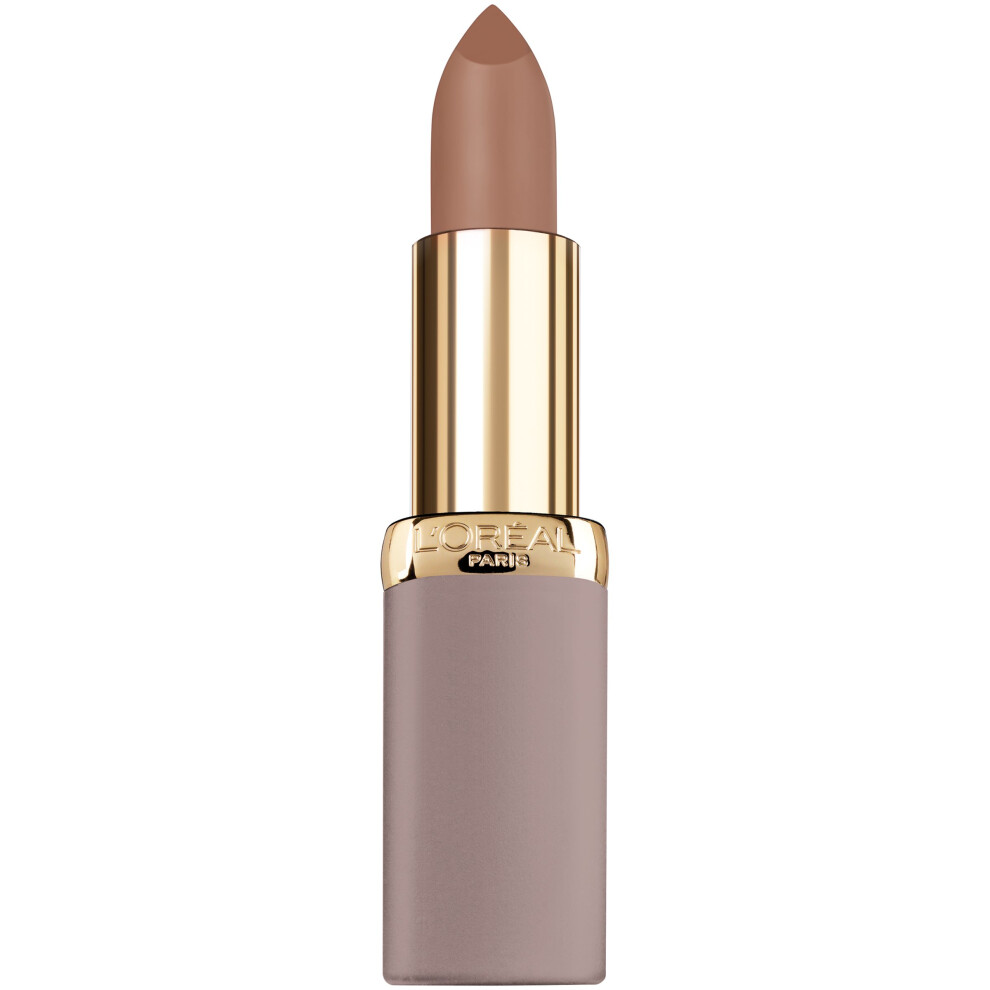 L'Oreal Paris Cosmetics Colour Riche Ultra Matte Highly Pigmented Nude Lipstick, Full-Blown Fawn, 0.13 Ounce