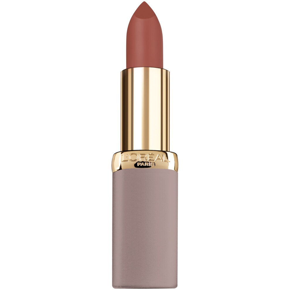 L'Oreal Paris Cosmetics Colour Riche Ultra Matte Highly Pigmented Nude Lipstick, Defiant Orchid, 0.13 Ounce