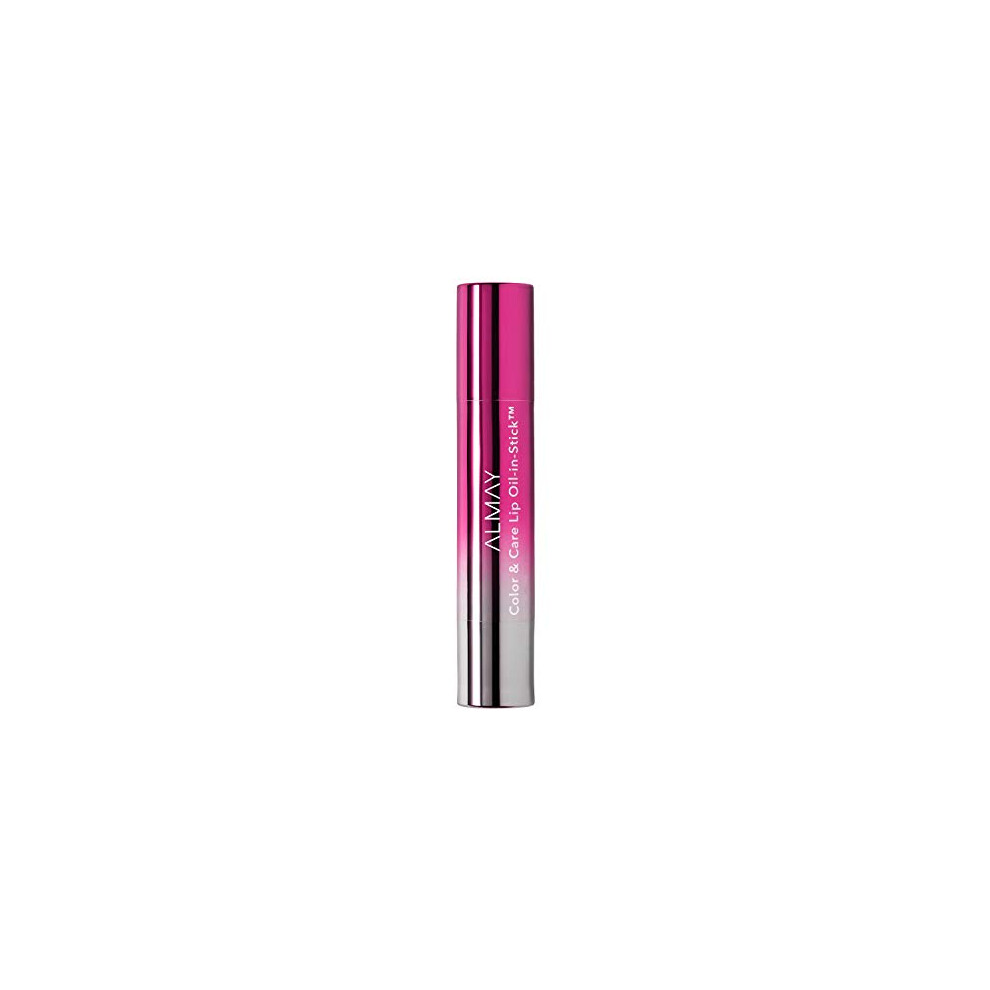 Almay Purple Lip Oil By Hydrating Lip Color Makeup, Hypoallergenic, 110 Sugar Plum, 0.09 Oz