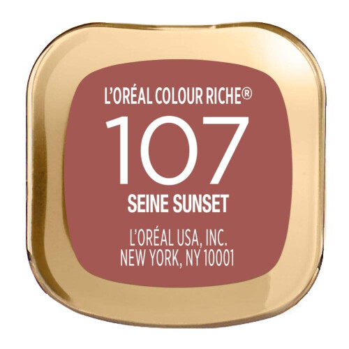 L'OR L'Oreal Paris cor Riche Original Satin Lipstick 107 Selset Sunset 2