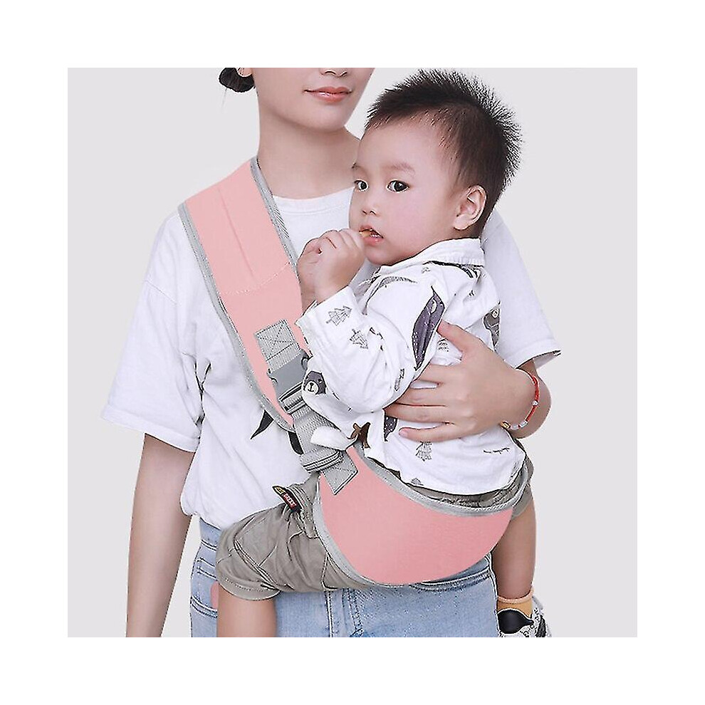 (Pink) Adjustable   Sling Wrap   Carrier Soft Wrap Sling For Newborns   Carrier Scarf Toddler   Sling Wrap Suspenders