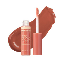 Ruby Kisses Gloss Lip Butter Bomb No Pegajoso Maquillaje Labial Nude Natural - 7.8mL (0.26 US fl.oz) (Snatched)