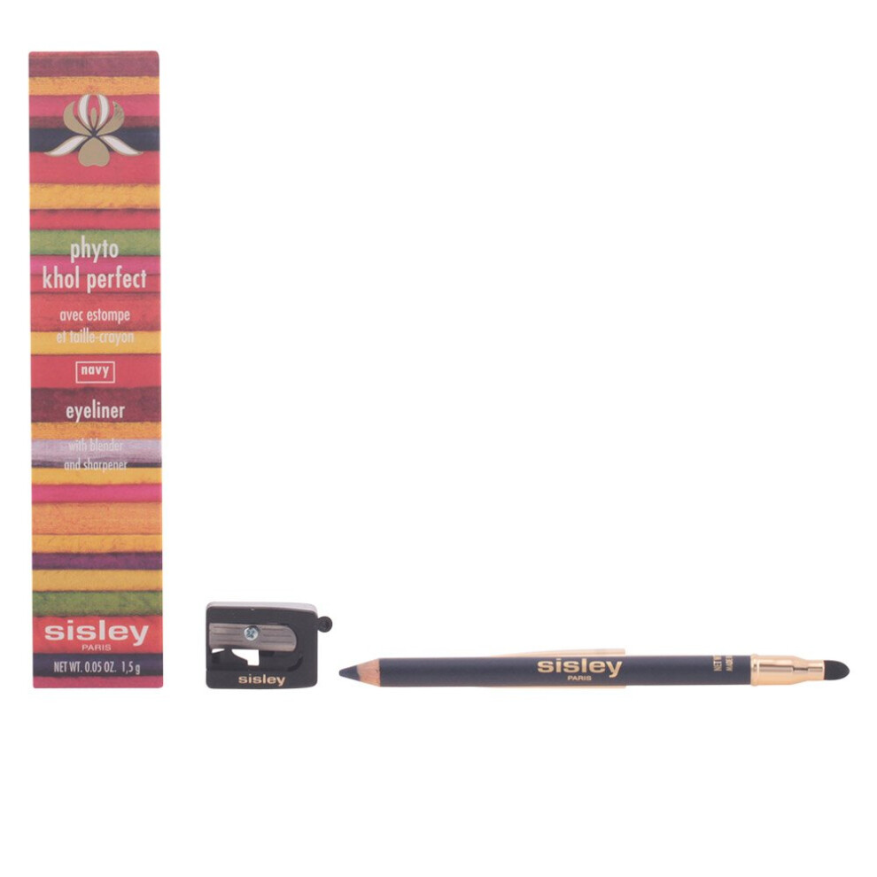 sisley paris Perfect Eyeliner with Blender and Sharpener, Navy, Phyto Khol, 005 Ounce