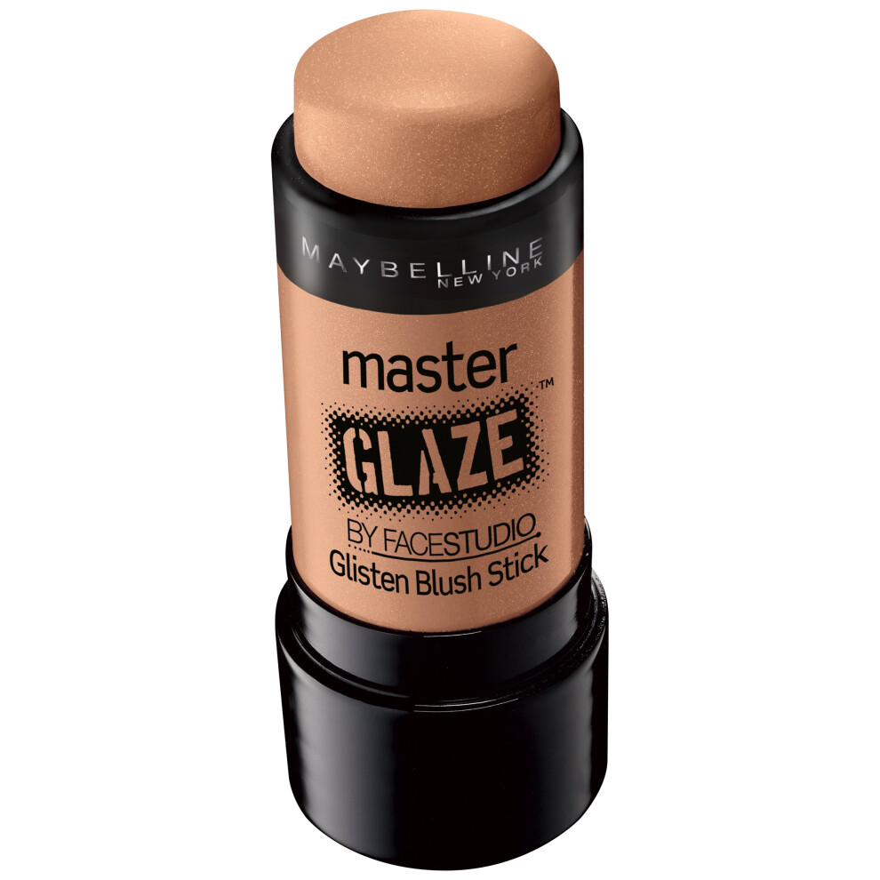 Maybelline New York Face Studio Master glaze glisten Blush Stick, Warm Nude, 024 Ounce