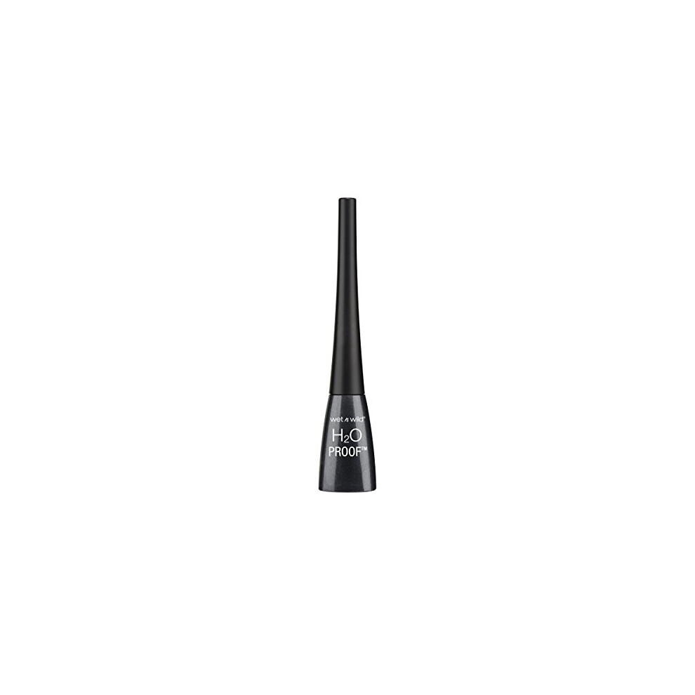 wet n wild H2O Proof Felt Tip Liquid Eyeliner, Black, 0.17 Fluid Ounce (Pack of 3)