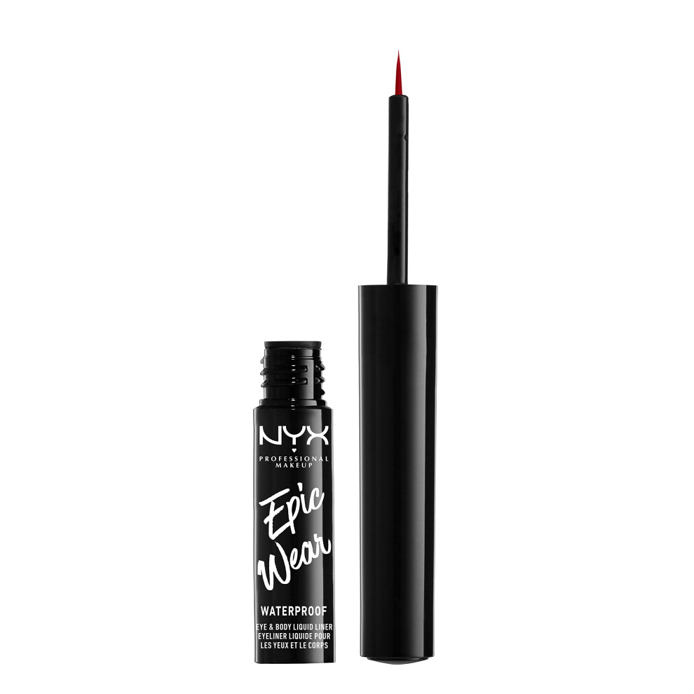 Nyx Professional Makeup Red Epic Wear Liquid Liner, Long-Lasting Waterproof Eyeliner