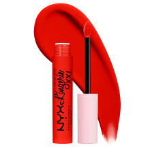 NYX PROFESSIONAL MAKEUP Lip Lingerie XXL Mattflytande Läppstift - On Fuego (Eldröd)