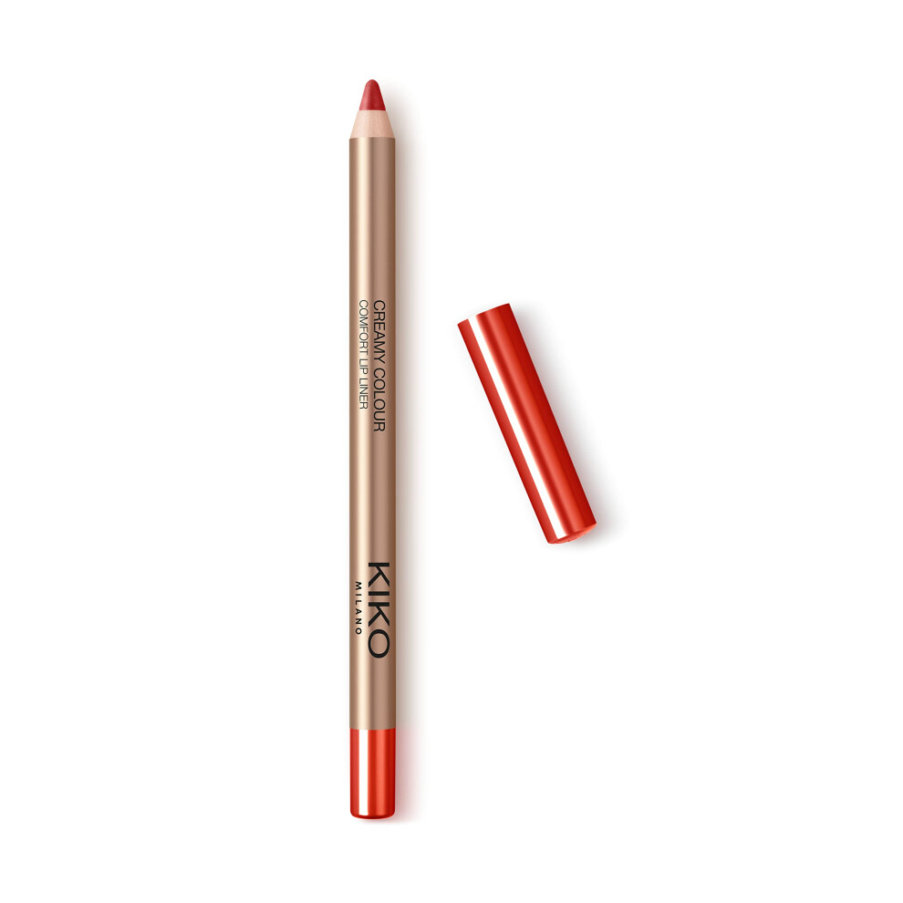 Kiko Milano Creamy Colour Comfort Lip Liner 24 | Long-lasting Lip Pencil