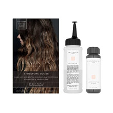 Kristin Ess Haar Glans - Neutraliserend voor Warmte | Versterkende Glans | Diepe Hydratatie, Silicoon- en Ammoniavrij, Smoky Topaz