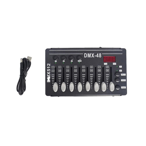 Dmx Controller Mini Dj Lights Console Control Dmx512 Led Stage Light Laser Projector Moving Head Smoke Cold