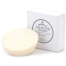 D. R. Harris & Co. Arlington Triple Milled Shave Soap Refill for Wooden or Porcelain Shaving Bowls, 100 Grams
