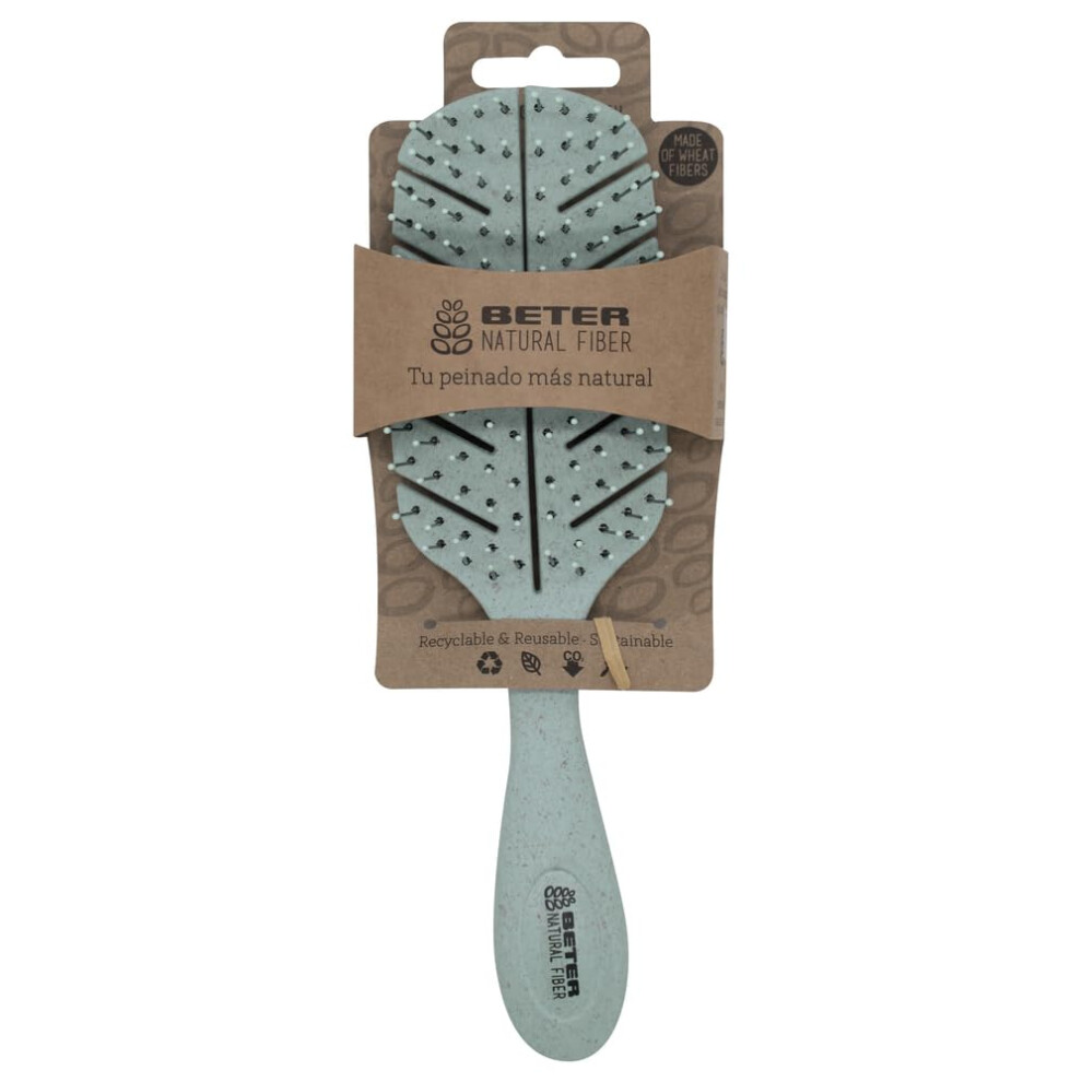 Beter Green Detangling Eco Brush - Natural Fiber Brush,