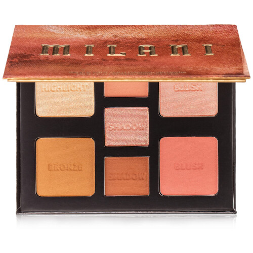 Milani All Inclusive Eye, cheek & Face Palette, Light to Medium