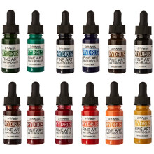 Dr. Ph. Martins 400262-XXX Hydrus Fine Art Watercolor Bottles, 0.5 oz, Set of 12 (Set 2)