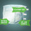Depend Skydd med Flikar, [Stora], Maximal Absorption, 16-Pack 2
