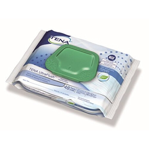 Tena Tena Flushable Washcloths  45 ea