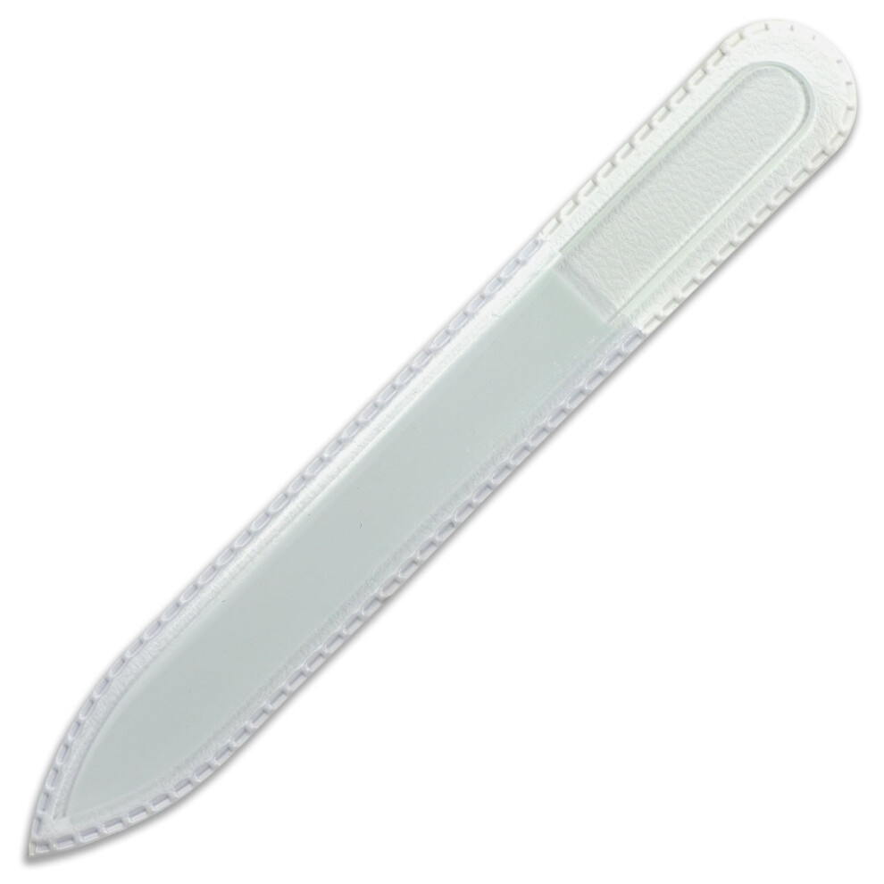 Vera Mont Vera Mont Mont Bleu Premium Glass Nail File - Genuine Czech Tempered Glass - Handmade - Best Crystal Nail File For Natural Nails