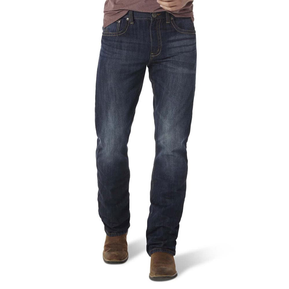 Jean Wrangler pour homme 20x No 42 Vintage Bootcut, River Denim, 33W x 30L US