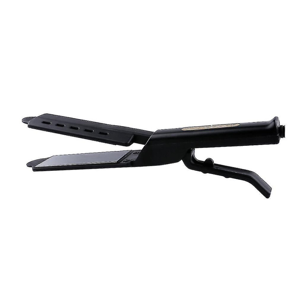 (EU Plug) Salon Tourmaline Steam Ceramic Ionic Flat Iron Hair Straightener