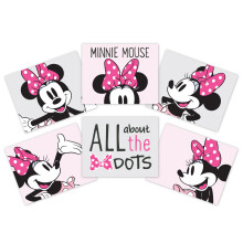 Lambs & Ivy Disney Baby Minnie Maus Unrahmen Wandkunst für Kinderzimmer