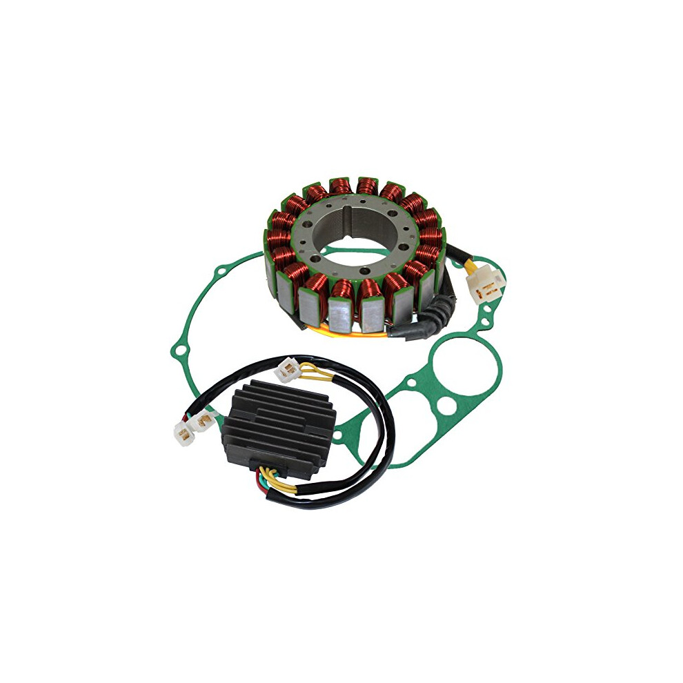 Caltric Stator & Gasket & Regulator Compatible With Honda Vt1100c Vt-1100C Shadow 1100 C 1987-1996 888552334848