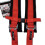 ACES RACING 5 -punktssele med 2 tommer polstring E4 -certificeret (r?d) 4