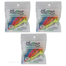 Martini Step Up 3 1/4"""" T-Shirts, gemischte Farben, 3er-Pack, Sonderangebot