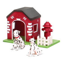 Terra by Battat - Firehouse Dogs - Leluel inhahmokoiraleikkisetti lapsille 3-vuotiaille ja sit vanhemmille (3 kpl)