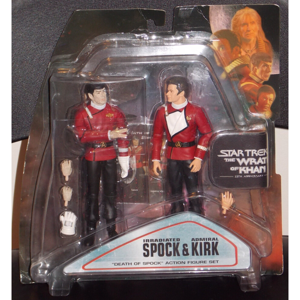 Star Trek II: The Wrath of Khan: Death of Spock Action Figure Two-Pack