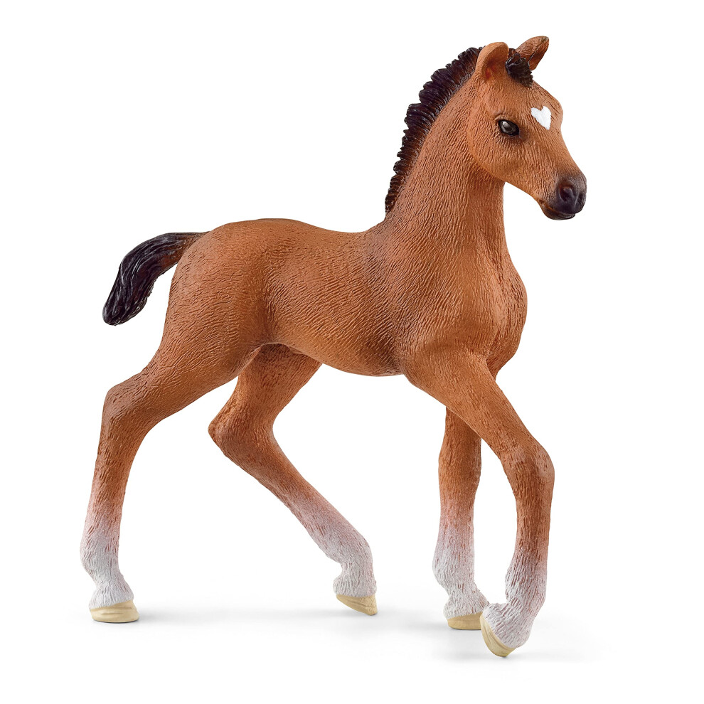 Schleich Horse Club, Realistic Horse Toy Figures for Girls and Boys, Oldenburg Foal Baby Horse Figurine