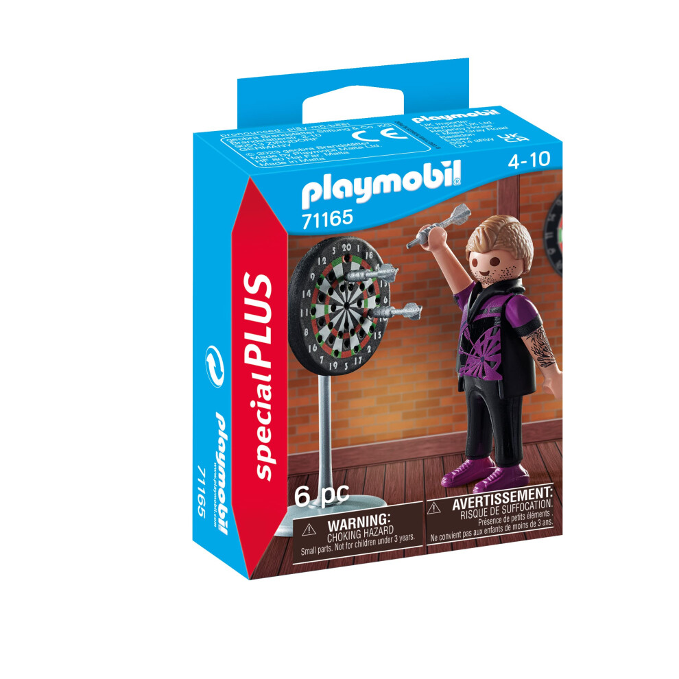 Playmobil Special Plus 71165 Giocatore Di Freccette Giocattolo Per Bambini Dai 4 Anni-image