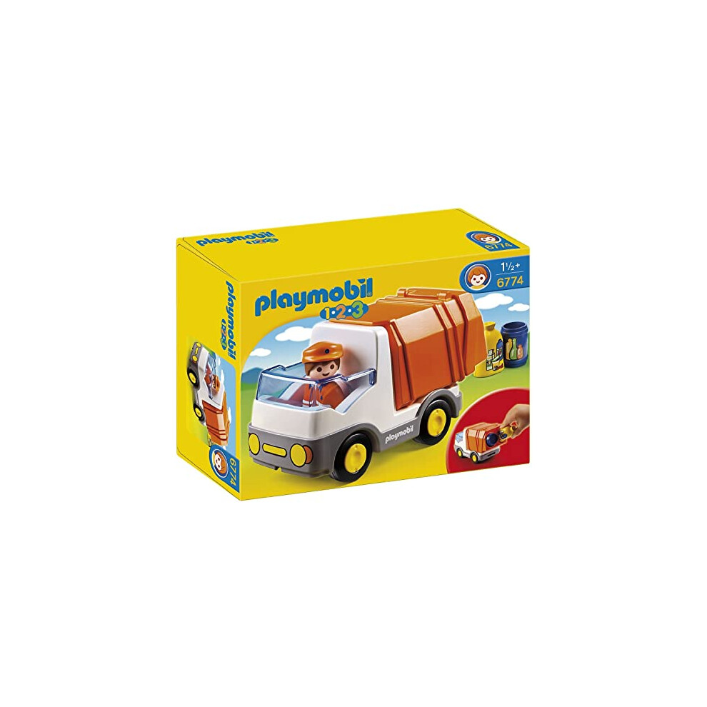 Playmobil 1.2.3 Recycling Truck