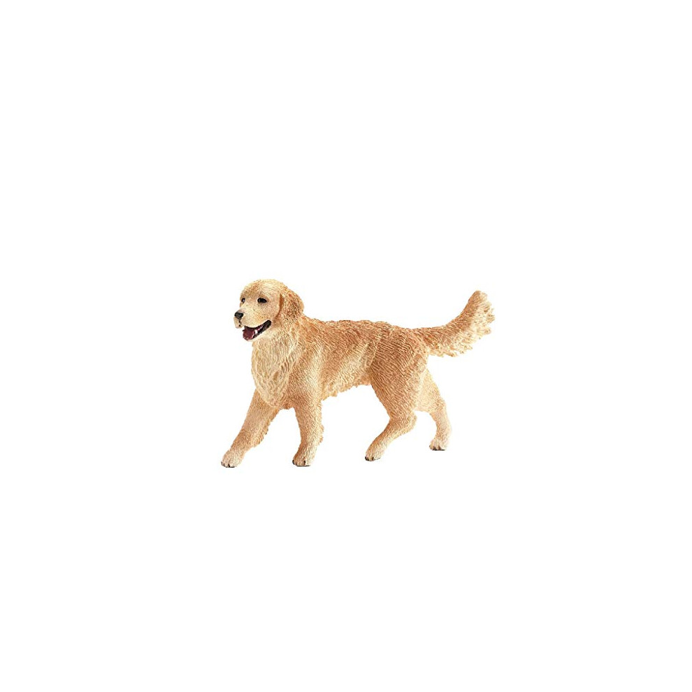 Schleich Farm World Retriever Female Educational Figurine For Kids Ages 3-8 Golden