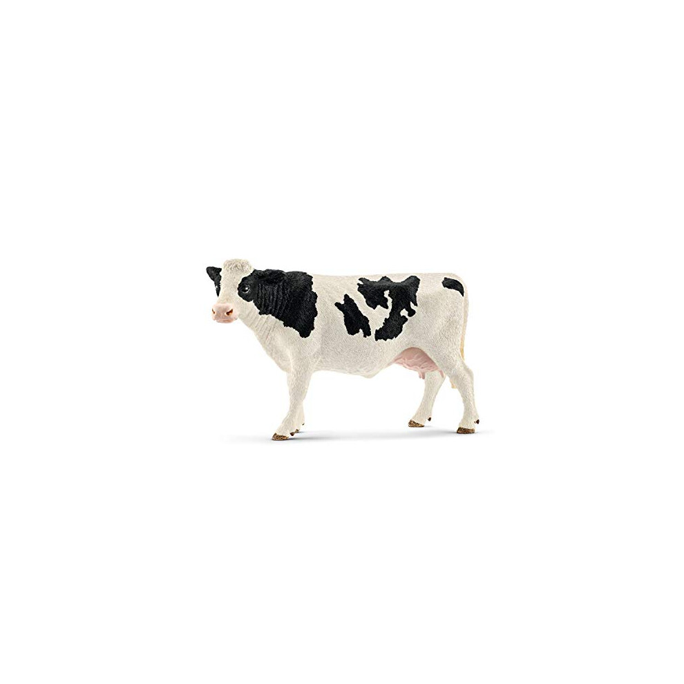 Schleich Farm World, Animal Figurine, Farm Toys For Boys And Girls 3-8 Years Old, Holstein Cow