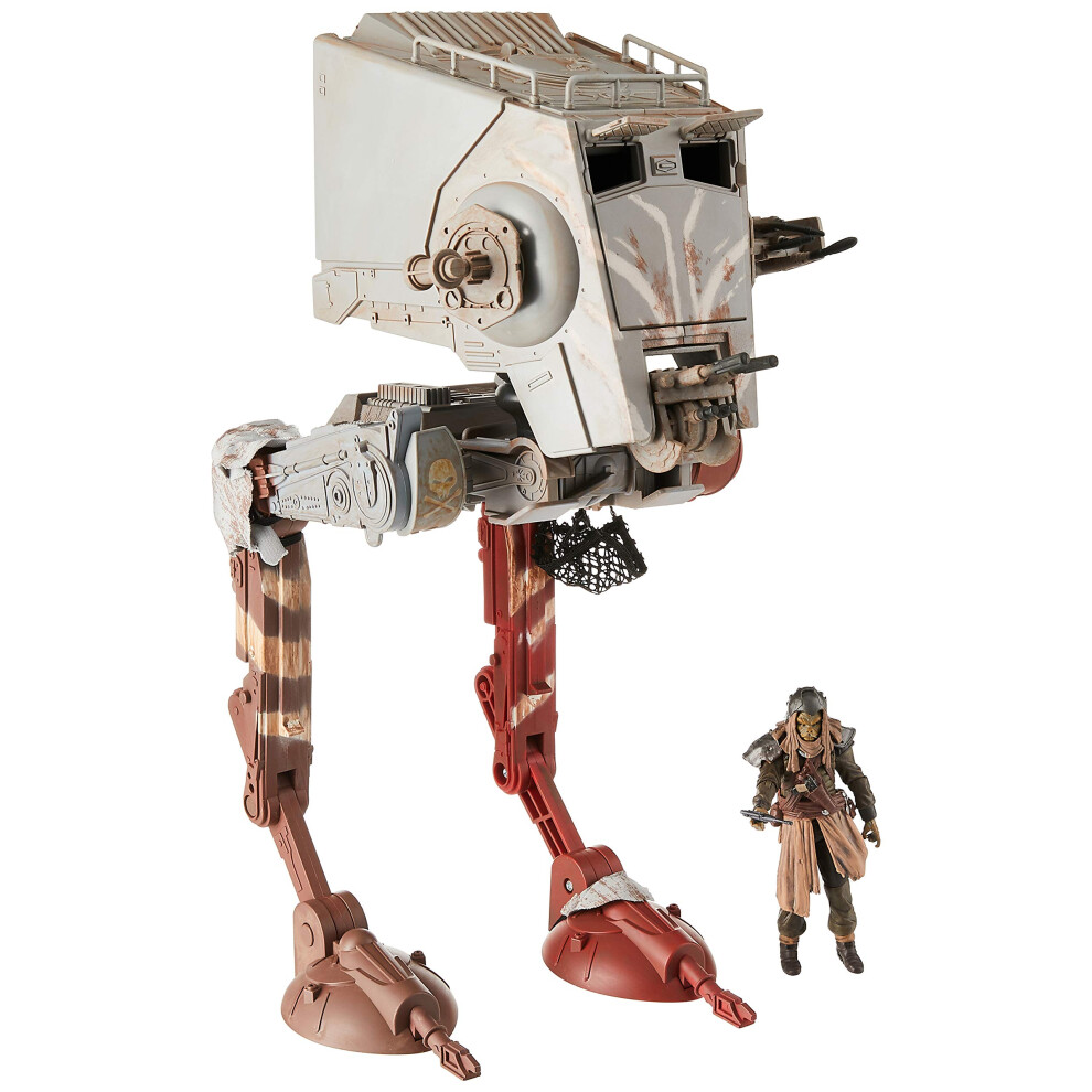 Star Wars The Vintage collection The Mandalorian at-ST Raider Toy Vehicle with Figure Toys for Kids Ages 4 and Up