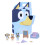 Bluey Bluey's Deluxe Play & Go Playset com figuras de 2,5-3 polegadas 1