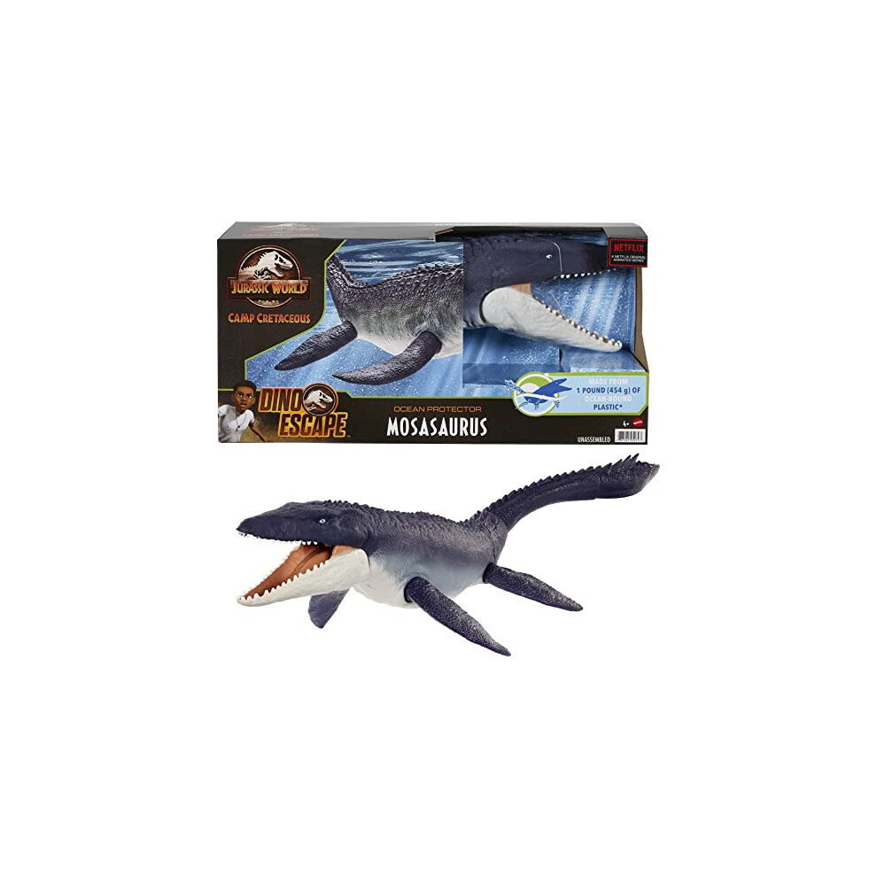 Mattel Jurassic World Ocean Protector Mosasaurus Figure