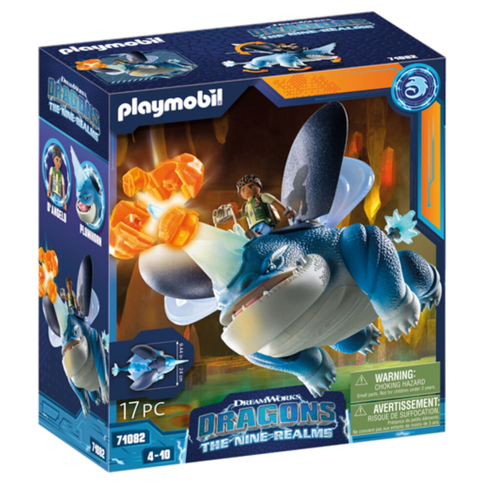 Playmobil Dragons Nine Realms: Plowhorn & D'Angelo