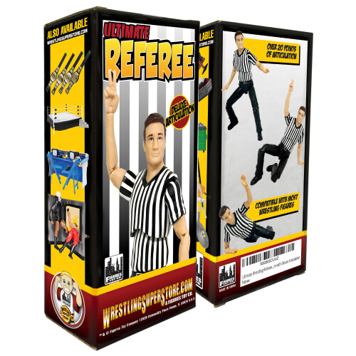 Ultimate Referee with Deluxe Articulation for Wrestling Action Figures 1