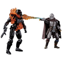 Star Wars The Vintage Collection The Mandalorian Rescue Set Multipack 3,75 pollici SDCC Esclusivo F5551 Set da gioco multicolore di Hasbro dai 4