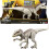 WWE Jurassic World Ινδομίνους Ρεξ Δεινόσαυρος με Φώτα, Ήχους και Κίνηση Λαιμού 1
