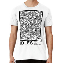 (L) New idles band 90s retro t-shirt - HZPLSM